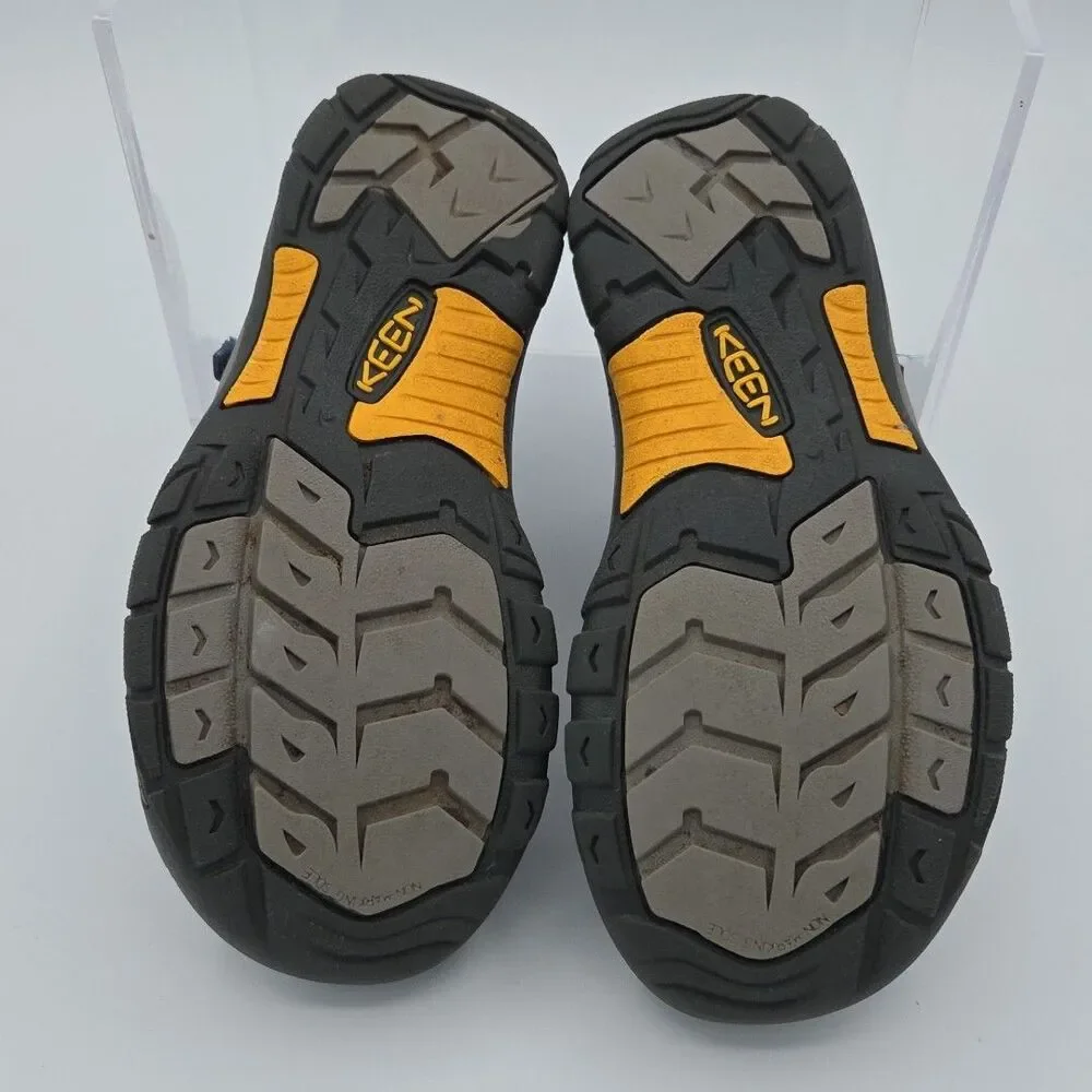 Keen Venice Waterproof Sandals H2 Navy/Grey Youth Size 4 1019219